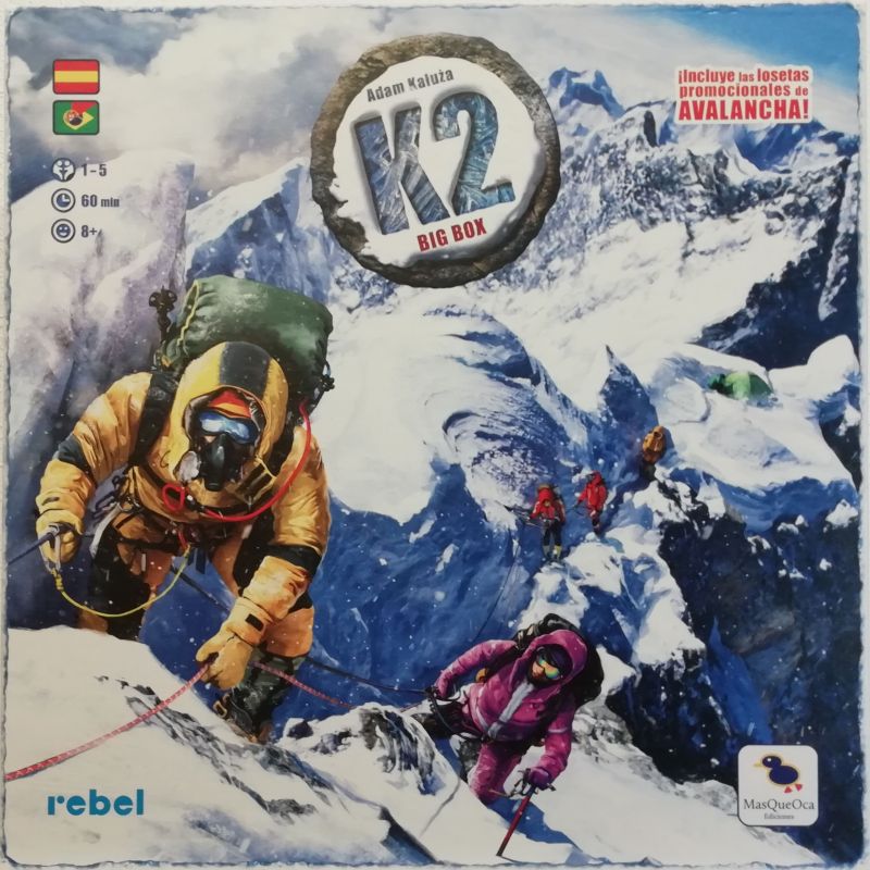 K2 Big Box Cover des Brettspiels 'K2 Big Box'